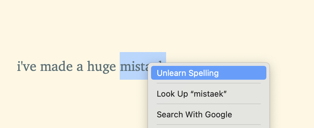 reset spell check in powerpoint for mac